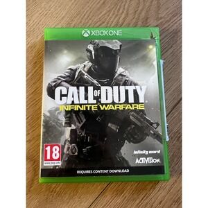 Call of Duty Infinite Warfare Xbox One Complete Case Disc Manuals